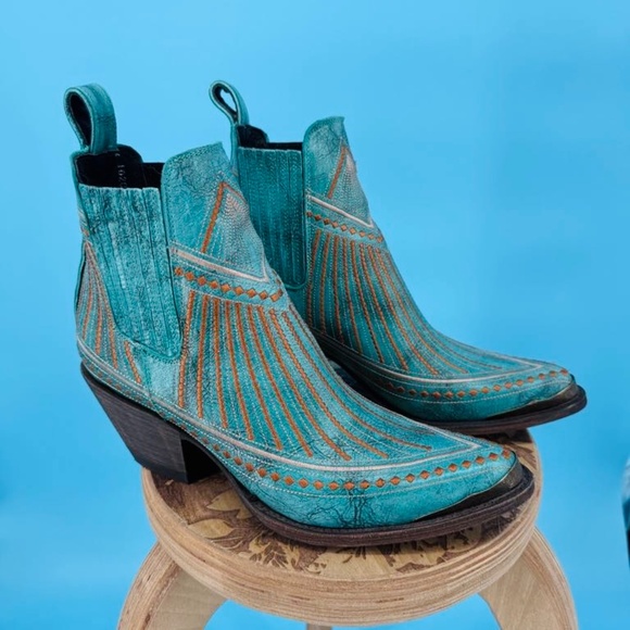 Dan Post Quincy Boots / Booties size 8.5 - Picture 3 of 13